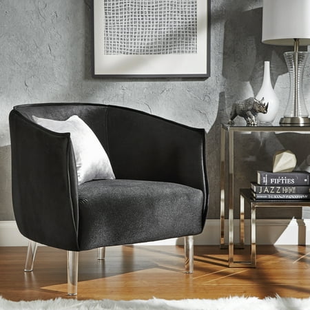 barrel accent chair fabric weston home eldridge barrel accent chair with clear legs multiple colors barrel accent chair fabric weston home eldridge barrel accent chair with clear legs multiple colors